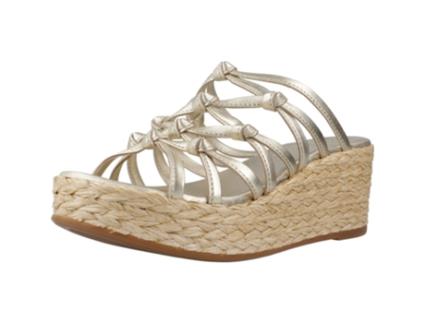 Sapatos de Mulher UNISA Kolber Lmt Tecido Dourado (38)