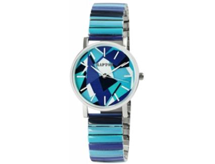 Relógio RAPTOR Mulher “Colorful Edition” Bracelete em Aço Inoxidável