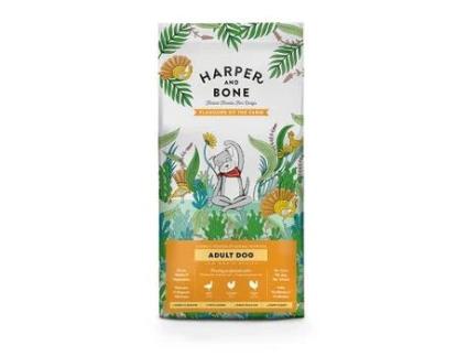Ração para Cão HARPER & BONE Dog Adult Medium & Large Flavours Of The Farm (12 kg)