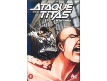 Livro Ataque dos Titãs - Vol 2 de Hajime Isayama (Português)