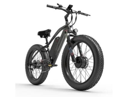 Bicicleta Elétrica Mg740 Plus 2000W 20Ah 120Km 26Inch Preto LANKELEISI
