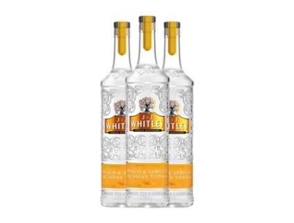 Vodca J.J. WHITLEY Peach & Apricot Russian (0.7 L - 3 Unidades)