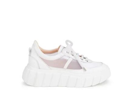 Sapatos de Mulher AGL Pele Branco (40)