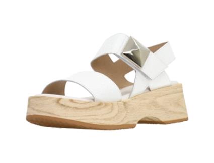 Sapatos de Mulher DORALATINA Tecido Branco (38)