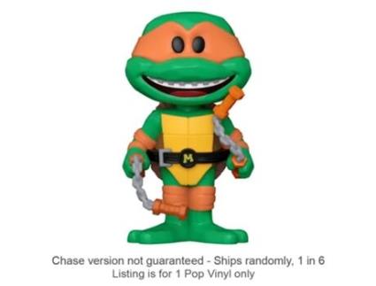 Figura Funko Tmnt: Mutant Mayhem 2023 Michelangelo Soda Vinyl TEENAGE MUTANT NINJA TURTLES