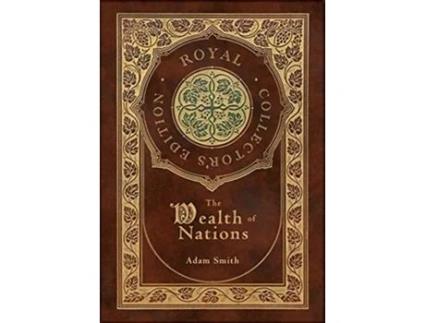 Livro Wealth of Nations de Adam Smith (Inglês - Capa Dura)