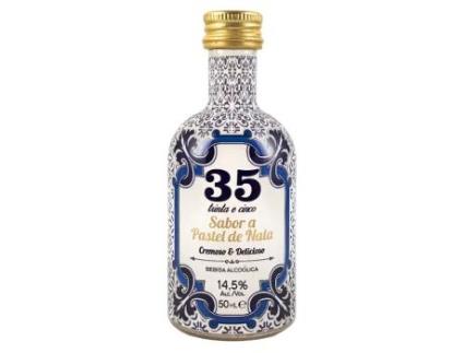 Licor 35 - Sabor a Pastel de Nata Minitura 50ml
