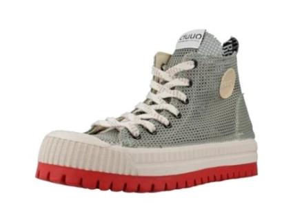 Sapatos de Mulher DUUO Col Net Tecido Verde (40)