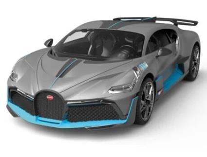 TECHKIDZ Carro de Controlo Remoto 1/12 2.4Ghz Modelo Bugatti Divo Cinzento