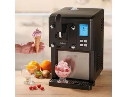 Sorveteira Cozinha de Cozinha Deliciosa Preta 1 5 Litros 250 Watts KITCHEN COOK