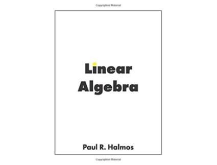 Livro Linear Algebra FiniteDimensional Vector Spaces de Paul R Halmos (Inglês)