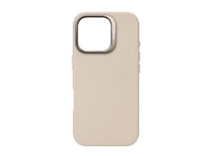Capa Magsafe para iPhone 16 Pro DECODED Pele Anti-Choque Bege