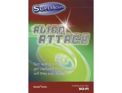 Livro Superscripts SciFi Alien Attack de Catherine Baker (Inglês)