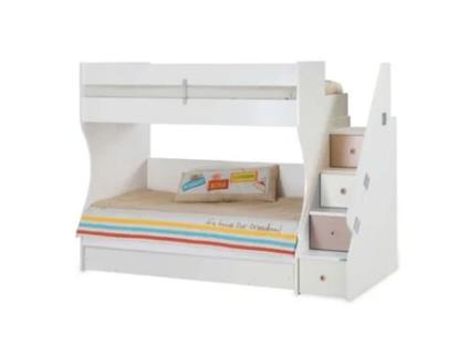 Beliche Gaveta de Arrumação em Aglomerado Branco 90X190/90X190Cm MUEMUE