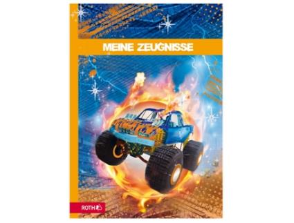 Pasta de Certificado ROTH Monster Truck com Design e Efeito