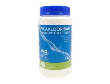 Grânulos de Cloro Rápido H2O 1Kg H2O CLEAR POOL