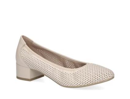 Sapatos de Mulher CAPRICE Pele Bege (38.5)