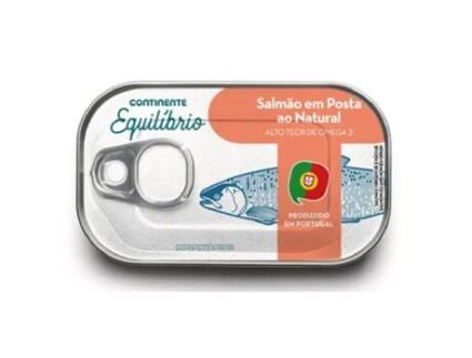 Salmão Posta Ao Natural CONTINENTE EQUILÍBRIO