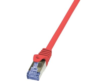 Cabo Patch Logilink Cat. 6A S/Ftp 1 5 M Vermelho LOGILINK PROFESSIONAL