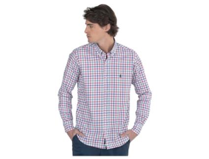 Camisa de Homem PULPO Janela Sarga Vermelho (M)