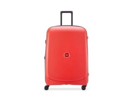 Mala Rígida DELSEY PARIS Belmont Expansível Litros Vermelho (76x52x34cm)