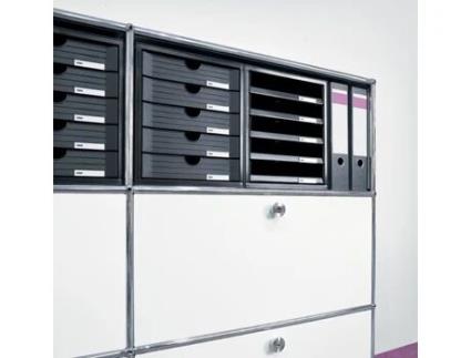 Caixa de Gaveta HAN Systembox Karma 5 Gavetas Preta