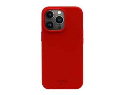 Capa para iPhone 13 Pro Max SO SEVEN Vermelho .