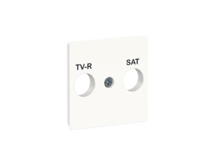 SCHNEIDER Carátula R-Tv/Sat Blanco New Unica Nu944118