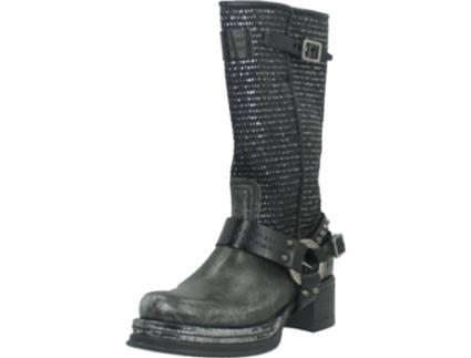 Sapatos de Mulher AIRSTEP Pele Preto (39)