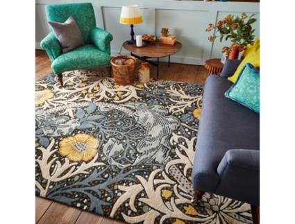 Tapete MORRIS & CO Seaweed (Azul - 200x280 cm)