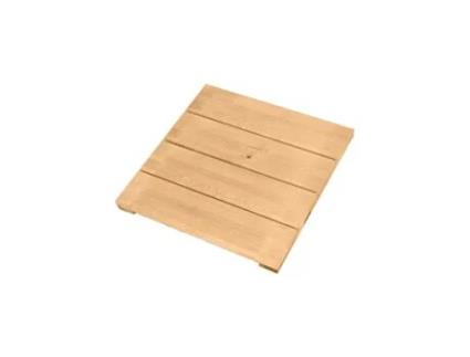 Deck de madeira de pinho Telha de madeira para exterior e duche Proteção em autoclave Nivel 3 Alta Qualidade 1 Unidad 100X100Cm / 32Mm