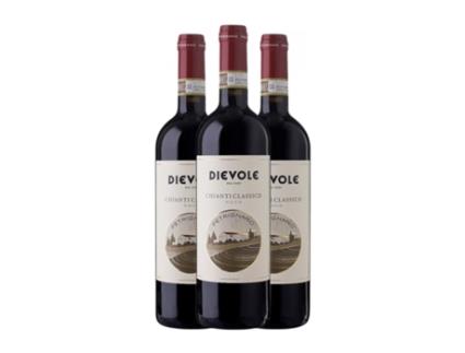 Vinho DIEVOLE Petrignano Sangiovese Chianti Classico (0.75 L - 3 Unidades)