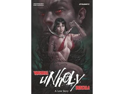 Livro Vampirella Dracula Unholy de Christopher Priest (Inglês)