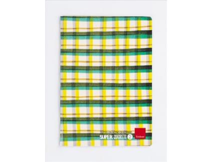 Caderno e bloco ERICKSON Super Quadretti 2 A4 76 folhas multicolorido