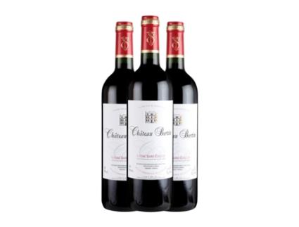 Vinho FAMILIE SABY Château Bertin Merlot Lussac-Saint-Émilion (0.75 L - 3 Unidades)