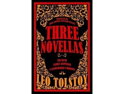 Livro Three Novellas de Leo Tolstoy (Inglês)