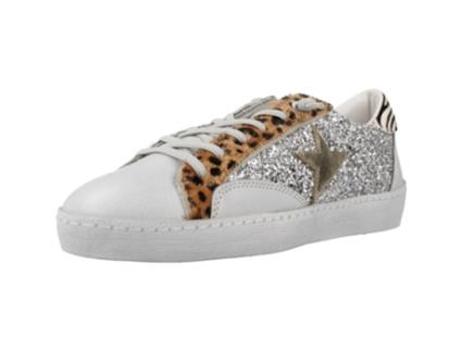 Sapatos de Mulher CETTI Tecido Branco (37)
