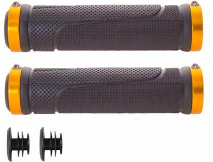 Punhos de Borracha com Anilhas de Liga Metálica Preto Vermelho 130Mm FIXPARTS CBB SHOP