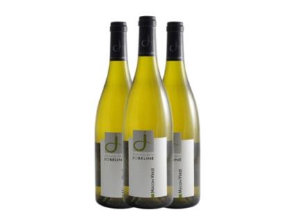 Vinho branco LA JOBELINE Chardonnay Mâcon (0.75 L - 3 Unidades)
