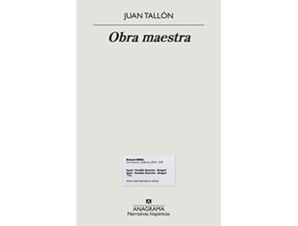 Livro Obra maestra Spanish Edition de Juan Tallón (Espanhol)
