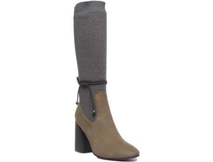 Botas de Mulher JUSTINREESS ENGLAND Pele Verde (41)