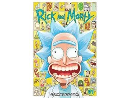 Livro Ricky and Morty Compendium Vol. 1 de Zac Gorman (Inglês)