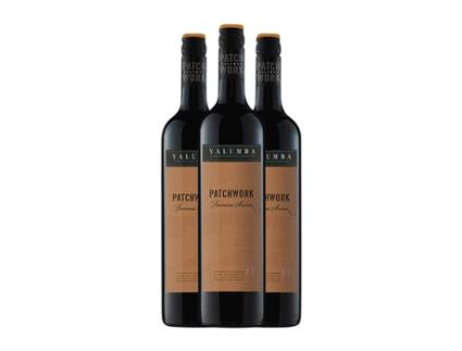 Vinho YALUMBA Patchwork Shiraz Syrah Barossa Valley (0.75 L - 3 Unidades)