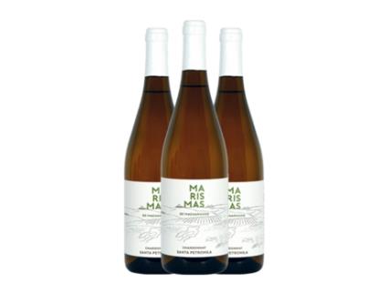 Vinho branco SANTA PETRONILA Marismas Chardonnay Vino de la Tierra de Cádiz (0.75 L - 3 Unidades)