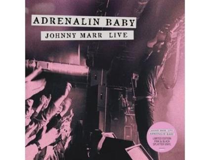 Johnny Marr Adrenalin Baby 2Lp Vinil Rosa Salpicado de Preto Capa Dupla