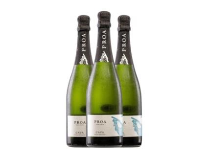 Espumante VALLFORMOSA Proa Semi-seco Semi-doce Cava (0.75 L - 3 Unidades)