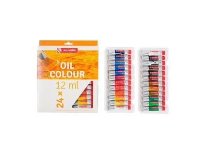 Caixa Óleo ArtCreation Set 24 cores 12ml