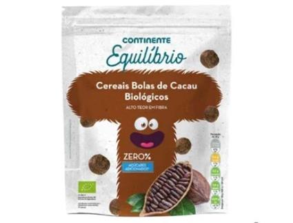 Cereais Bolas de Cacau Monstrinhos CONTINENTE EQUILÍBRIO