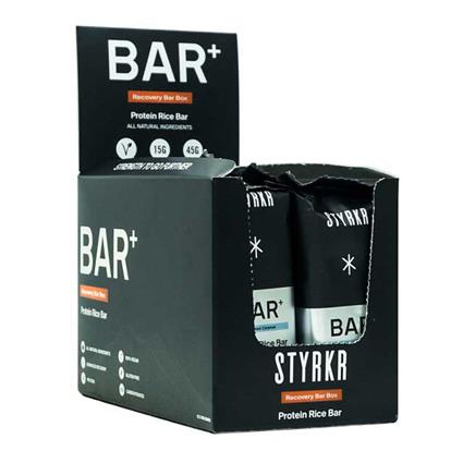 Styrkr Caixa De Barras Energéticas Garoa De Limão Garoa De Limão Bar+ Garoa De Limão 60g 12 Unidades
