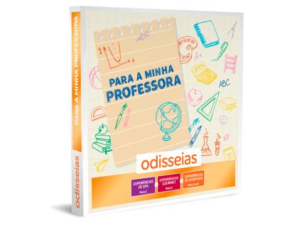 Odisseias Pack Presente - Para A Minha Professora ' ' 1 Experiência De Spa Gourmet Ou Aventura Para 1